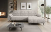 Luxuriöses Designer Sofa Genova I mit elektrischer Sitzverlängerung, USB, Schlaf- & Klappfunktion