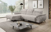 Luxuriöses Designer Sofa Genova I mit elektrischer Sitzverlängerung, USB, Schlaf- & Klappfunktion