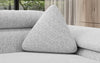 Elegantes Dreieckiges Bouclé Zierkissen Nook für Stilvolle Gemütlichkeit Zuhause