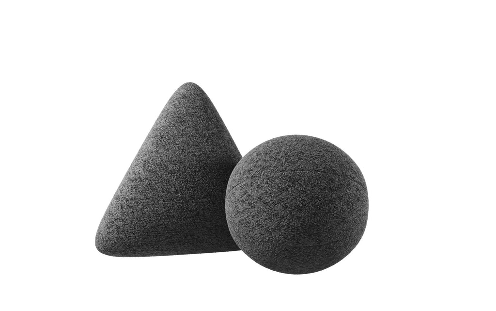 Luxuriöses Bouclé Zierkissen-Set Globe & Nook – Gemütliche Dekoration für Ihr Zuhause