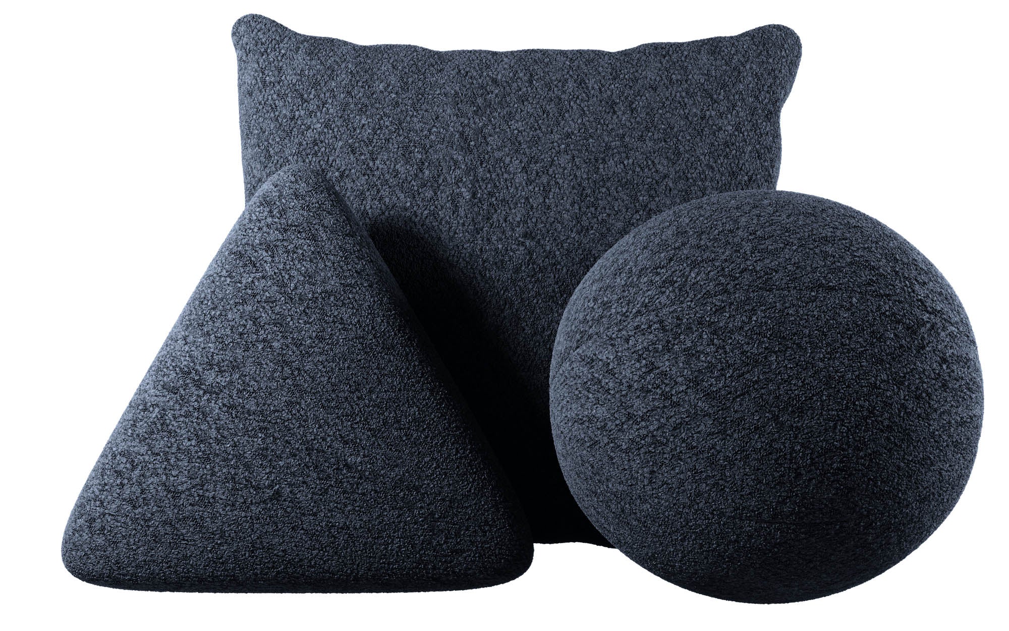 Luxuriöses Bouclé Zierkissen Set Gava Sphere Nook – Weich & Stilvoll
