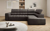 Luxuriöses Designer Sofa Aurora L mit Elektrischer Schlaffunktion, Kopfstützen & Stauraum