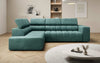 Luxuriöses Designer Sofa Aurora L mit Elektrischer Schlaffunktion, Kopfstützen & Stauraum