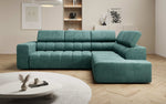 Lade das Bild in den Galerie-Viewer, Luxuriöses Designer Sofa Aurora L mit Elektrischer Schlaffunktion, Kopfstützen &amp; Stauraum
