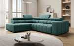 Lade das Bild in den Galerie-Viewer, Luxuriöses Designer Sofa Aurora L mit Elektrischer Schlaffunktion, Kopfstützen &amp; Stauraum
