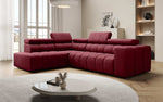 Lade das Bild in den Galerie-Viewer, Luxuriöses Designer Sofa Aurora L mit Elektrischer Schlaffunktion, Kopfstützen &amp; Stauraum
