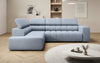 Luxuriöses Designer Sofa Aurora L mit Elektrischer Schlaffunktion, Kopfstützen & Stauraum