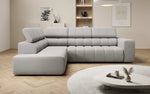 Lade das Bild in den Galerie-Viewer, Luxuriöses Designer Sofa Aurora L mit Elektrischer Schlaffunktion, Kopfstützen &amp; Stauraum

