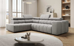 Lade das Bild in den Galerie-Viewer, Luxuriöses Designer Sofa Aurora L mit Elektrischer Schlaffunktion, Kopfstützen &amp; Stauraum
