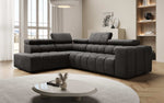 Lade das Bild in den Galerie-Viewer, Luxuriöses Designer Sofa Aurora L mit Elektrischer Schlaffunktion, Kopfstützen &amp; Stauraum
