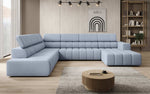 Lade das Bild in den Galerie-Viewer, Luxuriöses Aurora Maxi Samt Designer Sofa mit Elektrischer Sitzerweiterung und Schlafsofa-Funktion
