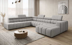Lade das Bild in den Galerie-Viewer, Luxuriöses Aurora Maxi Samt Designer Sofa mit Elektrischer Sitzerweiterung und Schlafsofa-Funktion
