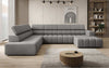 Luxuriöses Aurora Maxi Samt Designer Sofa mit Elektrischer Sitzerweiterung und Schlafsofa-Funktion