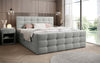 Luxor Bouclé Boxspringbett: Elegantes Design, Gemütlicher Schlaf, Praktischer Stauraum