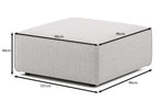 Lade das Bild in den Galerie-Viewer, Luxuriöser Runder Yuma Bouclé Hocker 100cm – Vielseitig, Stilvoll &amp; Bequem
