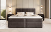 Luxuriöses Boxspringbett Aurelia Bouclé mit Stauraum – Komfortabel, Modern, Platzsparend