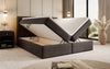Aurelia Bouclé Boxspringbett mit Stauraum: Luxus Schlafkomfort & Praktische Eleganz