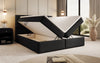 Luxuriöses Boxspringbett Aurelia Stoffbett mit Integriertem Stauraum für Schlafzimmer
