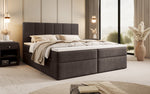 Lade das Bild in den Galerie-Viewer, Luxuriöses Boxspringbett Aurelia Bouclé mit Stauraum – Komfortabel, Modern, Platzsparend
