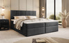 Aurelia Bouclé Boxspringbett mit Stauraum: Luxus Schlafkomfort & Praktische Eleganz
