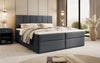 Luxuriöses Boxspringbett Aurelia Stoffbett mit Integriertem Stauraum für Schlafzimmer