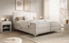 Leona Kunstleder Boxspringbett mit Stauraum – Komfort, Stil, Funktionalität