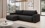 Lade das Bild in den Galerie-Viewer, Modernes Designer Ecksofa Venezia mit Schlaffunktion, Stauraum, und Stoffbezug
