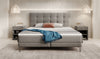 Luxuriöses Merlara Boxspringbett mit Füßen – Ergonomisch, Komfortabel, Stoffbezug
