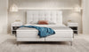 Luxuriöses Merlara Boxspringbett mit Füßen – Ergonomisch, Komfortabel, Stoffbezug