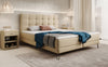 Luxuriöses Merlara Boxspringbett mit Füßen – Ergonomisch, Komfortabel, Stoffbezug