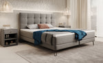 Lade das Bild in den Galerie-Viewer, Luxuriöses Merlara Boxspringbett mit Füßen – Ergonomisch, Komfortabel, Stoffbezug
