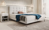 Luxuriöses Merlara Boxspringbett mit Füßen – Ergonomisch, Komfortabel, Stoffbezug
