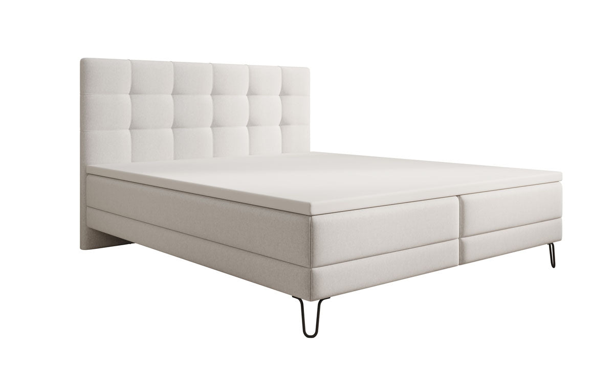 Luxuriöses Merlara Boxspringbett mit Füßen – Ergonomisch, Komfortabel, Stoffbezug