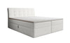 Bouclé Boxspringbett Amalia mit Stauraum – Ultimativen Schlafkomfort & Design