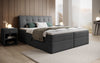 Bouclé Boxspringbett Amalia mit Stauraum – Ultimativen Schlafkomfort & Design