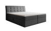 Bouclé Boxspringbett Amalia mit Stauraum – Ultimativen Schlafkomfort & Design