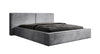 Elegantes Designer Polsterbett Ophelia: Samtiger Cord-Bezug, integrierter Stauraum, maximaler Komfort