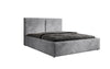Luxuriöses Designer Polsterbett Elara aus Cord mit viel Stauraum