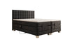 Sorella Luxus Boxspringbett Samt, Elektrisch Verstellbar, Integrierte LED Beleuchtung, Hochwertige Matratze, Mehrfarbig