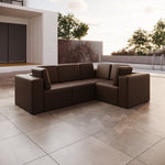 Lade das Bild in den Galerie-Viewer, Modulares Gartensofa Eden L: Flexibles Outdoor Lounge Set für Ihren Garten
