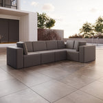Lade das Bild in den Galerie-Viewer, Luxuriöses Modulares Gartensofa Eden L Maxi – Wetterfest &amp; Komfortabel
