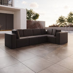 Lade das Bild in den Galerie-Viewer, Luxuriöses Modulares Gartensofa Eden L Maxi – Wetterfest &amp; Komfortabel

