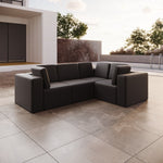 Lade das Bild in den Galerie-Viewer, Modulares Gartensofa Eden L: Flexibles Outdoor Lounge Set für Ihren Garten
