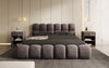 Boston Samt Designer Polsterbett mit Stauraum – Luxus & Komfort