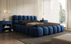 Boston Samt Designer Polsterbett mit Stauraum – Luxus & Komfort