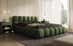 Lade das Bild in den Galerie-Viewer, Designer Polsterbett Boston Stoff - Luxuriöses Komfortbett mit Großem Stauraum
