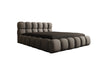 Designer Polsterbett Boston Stoff - Luxuriöses Komfortbett mit Großem Stauraum