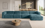 Lade das Bild in den Galerie-Viewer, Luxuriöses Comfy L Maxi Cord Ecksofa: Schlaffunktion, Stauraum, Stilvoller Komfort
