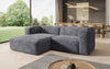 Komfortables Ecksofa Comfy L Mini aus Cord: Modern, Gemütlich, Vielseitig