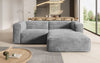 Komfortables Ecksofa Comfy L Mini aus Cord: Modern, Gemütlich, Vielseitig